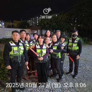 우리 마을의 안전을 지키는 ‘올빼미’, 천안백석자율방범대